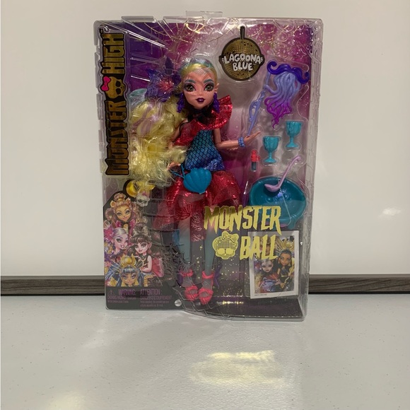 Monster High®: Lagoona Blue™ Fashion Doll in Monster Ball-New - Picture 1 of 9